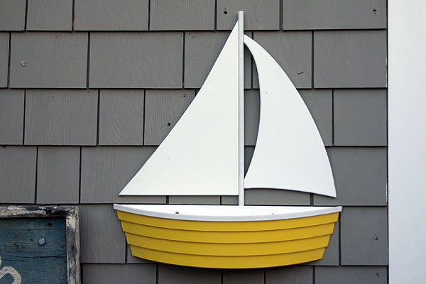 PVC Sailboat Planter